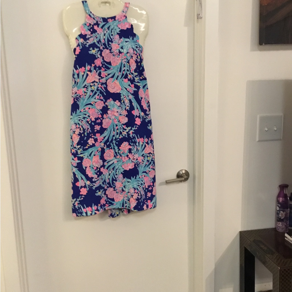 Lilly Pulitzer Vibrant Floral Kids Dress